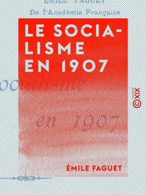 Cover of the book Le Socialisme en 1907 by Louis Ménard