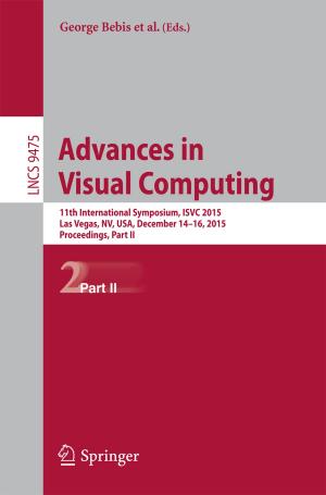 Cover of the book Advances in Visual Computing by Thomas Green