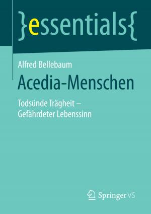 Cover of the book Acedia-Menschen by Florian G. Hartmann, Daniel Lois