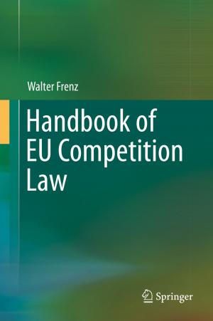Cover of the book Handbook of EU Competition Law by Wolfgang Kresse, Kian Fadaie
