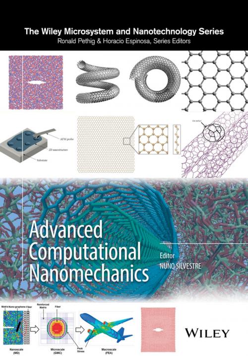 Cover of the book Advanced Computational Nanomechanics by Nuno Silvestre, Wiley