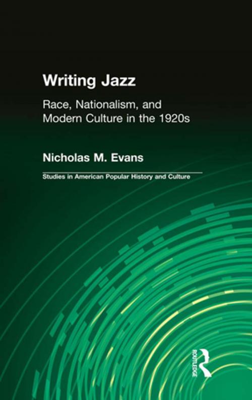 Cover of the book Writing Jazz by Nicholas M. Evans, Taylor and Francis