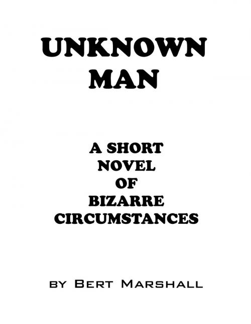 Cover of the book Unknown Man by Bert Marshall, Bert Marshall