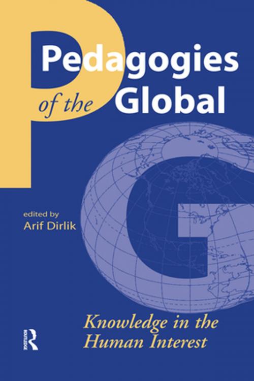 Cover of the book Pedagogies of the Global by Arif Dirlik, Taylor and Francis