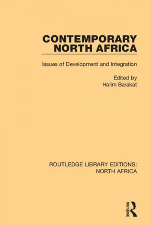 Cover of the book Contemporary North Africa by , Taylor and Francis