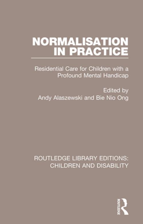 Cover of the book Normalisation in Practice by , Taylor and Francis