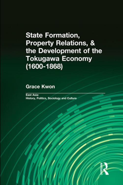 Cover of the book State Formation, Property Relations, & the Development of the Tokugawa Economy (1600-1868) by Grace Kwon, Taylor and Francis