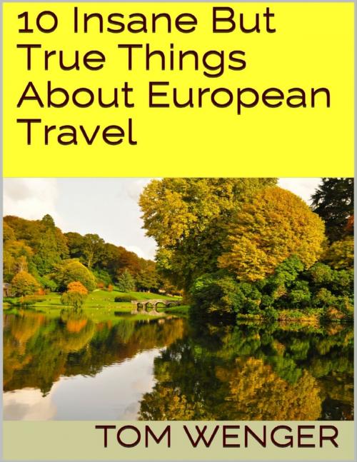 Cover of the book 10 Insane But True Things About European Travel by Tom Wenger, Lulu.com