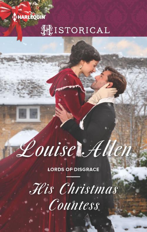 Cover of the book His Christmas Countess by Louise Allen, Harlequin