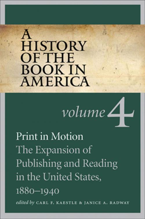 Cover of the book A History of the Book in America by , The University of North Carolina Press