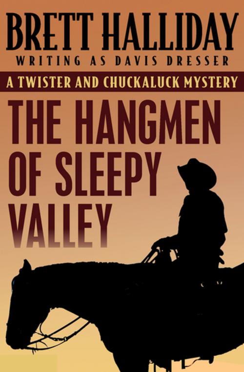 Cover of the book The Hangmen of Sleepy Valley by Brett Halliday, Open Road Media