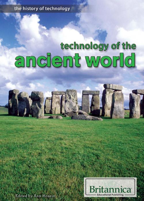 Cover of the book Technology of the Ancient World by Tracey Baptiste, Britannica Educational Publishing