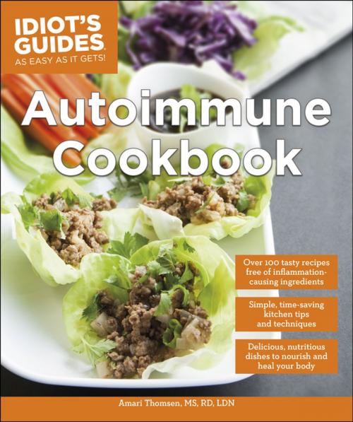 Cover of the book Autoimmune Cookbook by Amari Thomsen, MS, RD, LDN, DK Publishing