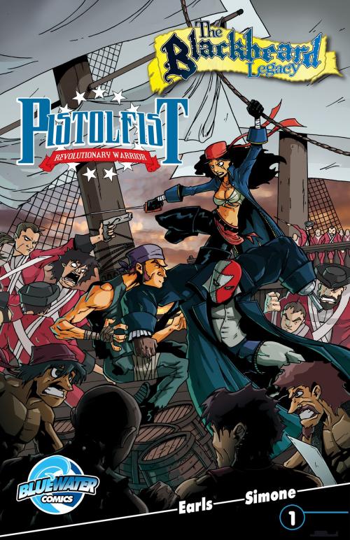 Cover of the book Blackbeard Legacy Vs. Pistolfist by Mike Maydak, Darren Davis, Mike Maydak, Blackbeard Legacy, TidalWave Productions