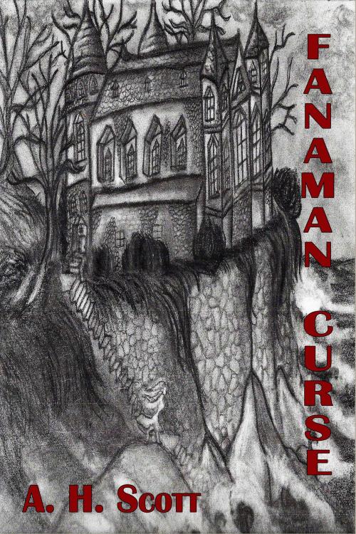 Cover of the book Fanaman Curse by A. H. Scott, Black Opal Books
