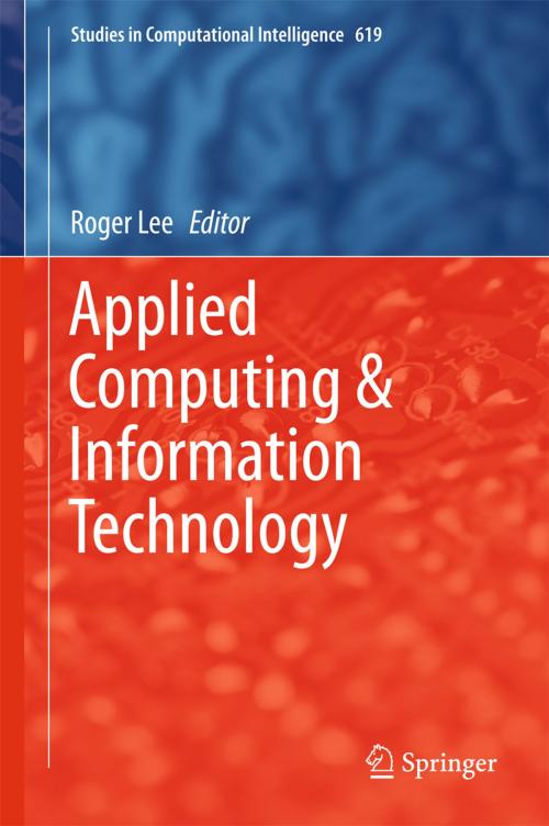 Cover of the book Applied Computing & Information Technology by , Springer International Publishing