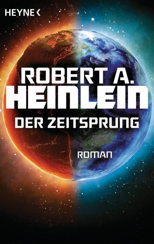 Cover of the book Der Zeitsprung by Robert A. Heinlein, Heyne Verlag
