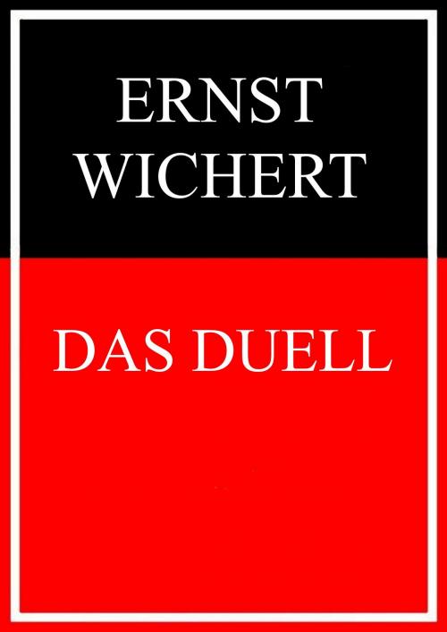 Cover of the book Das Duell by Ernst Wichert, Books on Demand