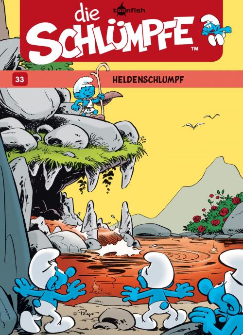 Cover of the book Die Schlümpfe 33. Heldenschlumpf by Peyo, toonfish