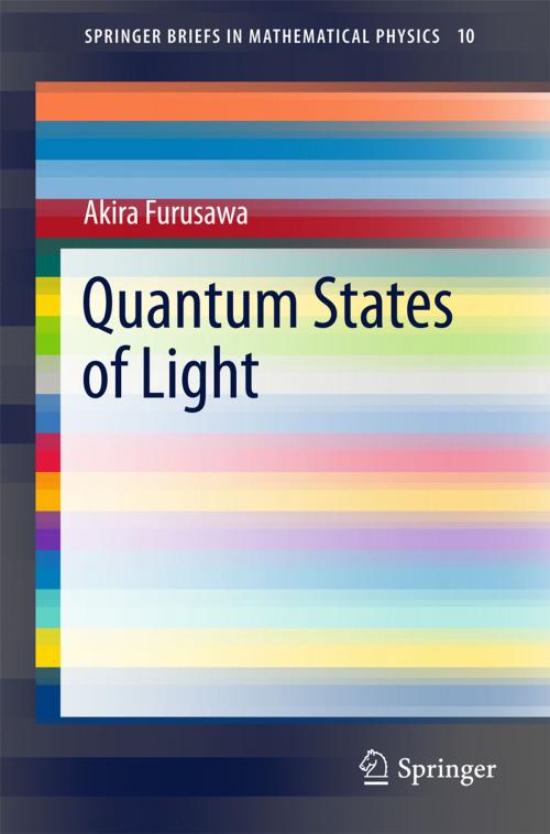 Cover of the book Quantum States of Light by Akira Furusawa, Springer Japan