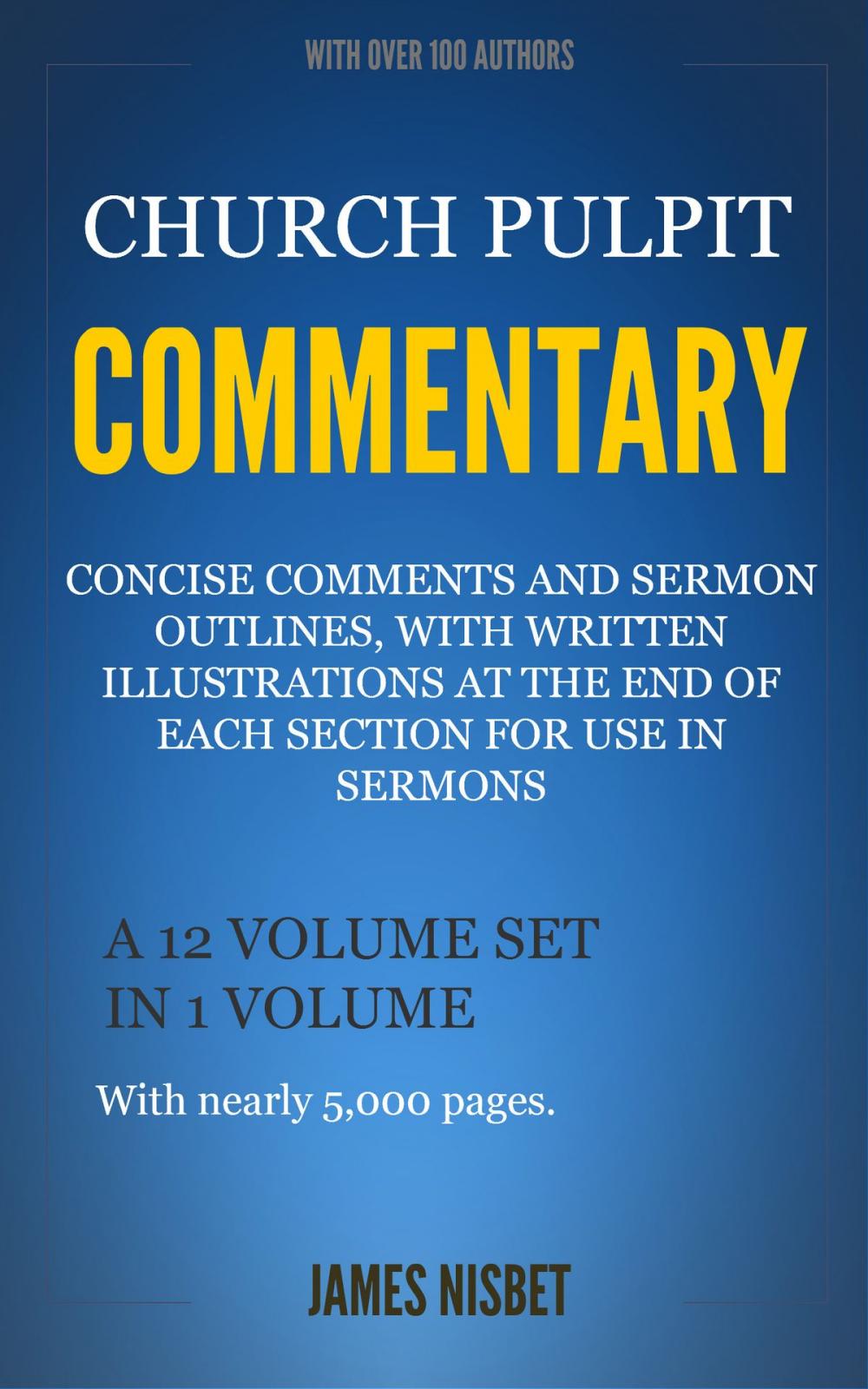 Big bigCover of Church Pulpit Commentary