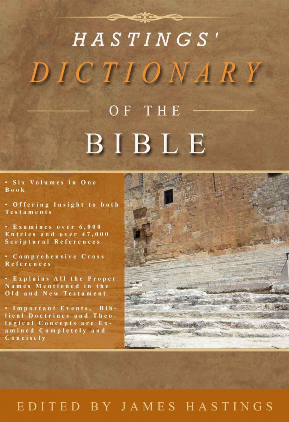 Big bigCover of Hastings' Dictionary of the Bible