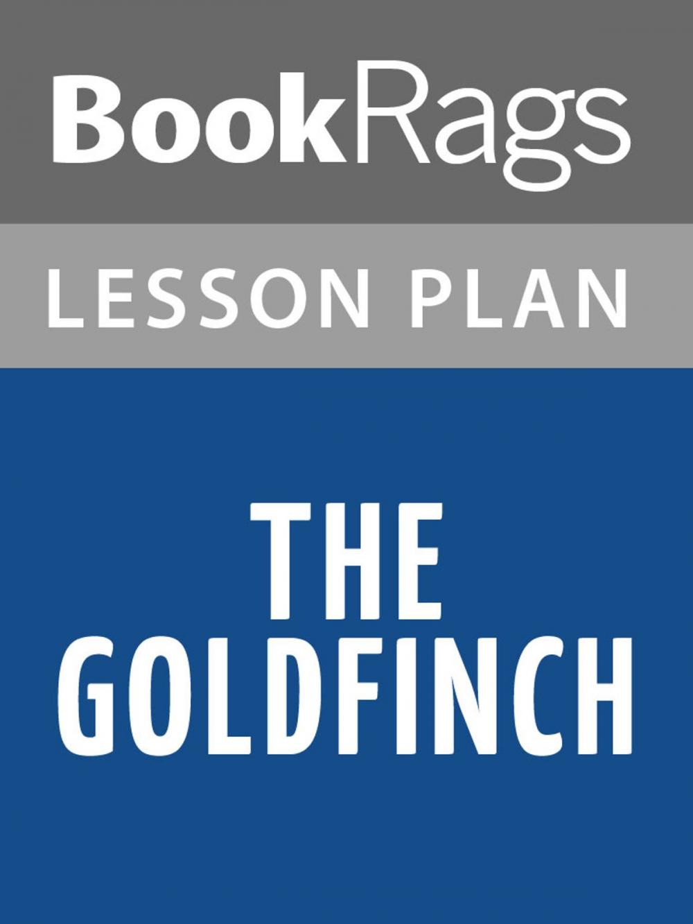 Big bigCover of The Goldfinch Lesson Plans