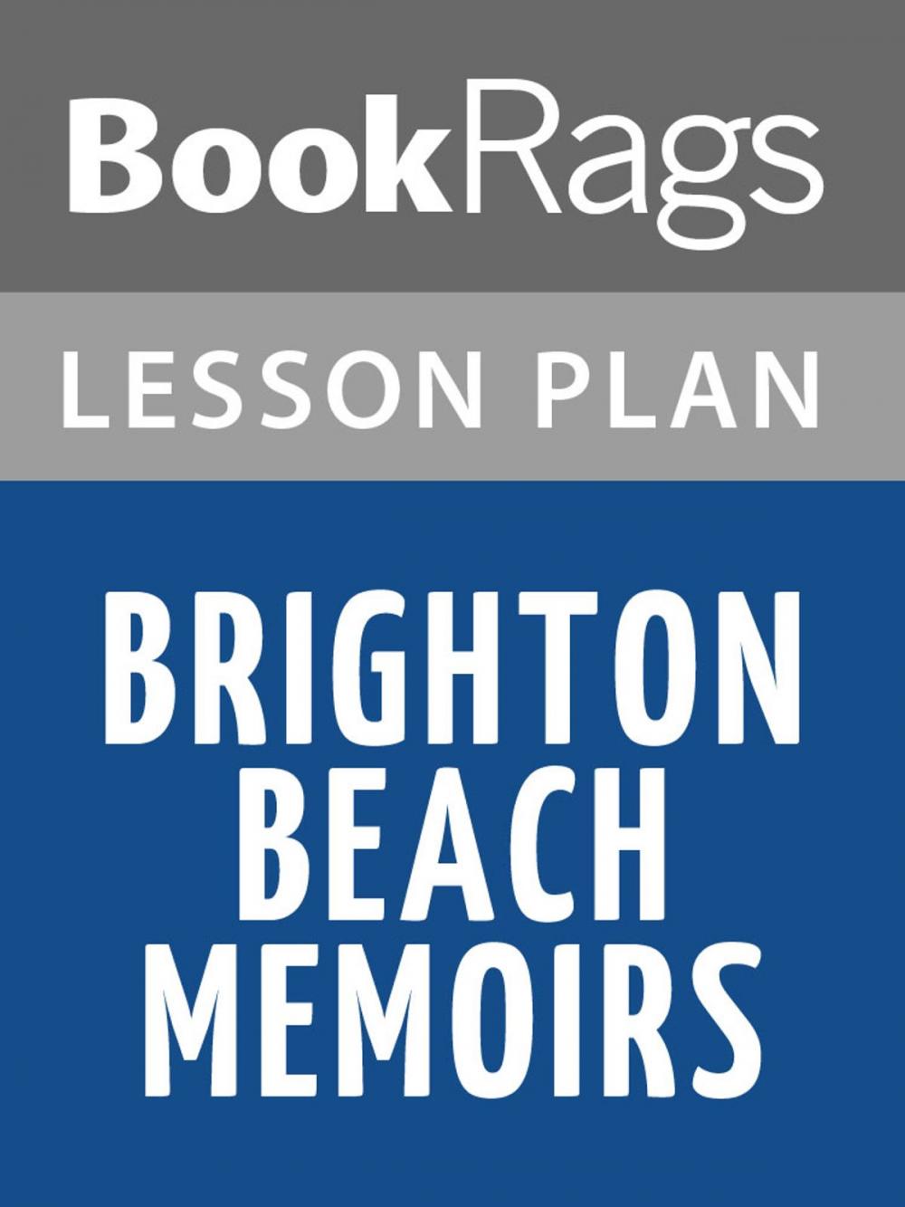 Big bigCover of Brighton Beach Memoirs Lesson Plans