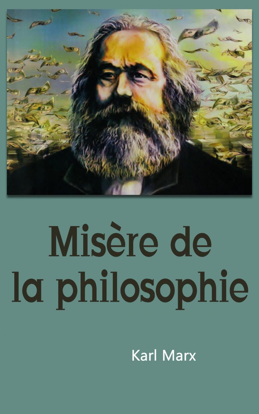 Big bigCover of Misère de la philosophie (Réponse à la Philosophie de la misère de Proudhon)