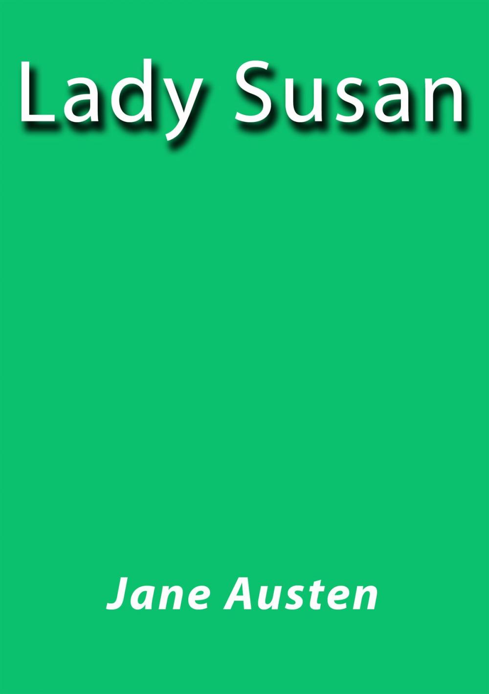 Big bigCover of Lady Susan