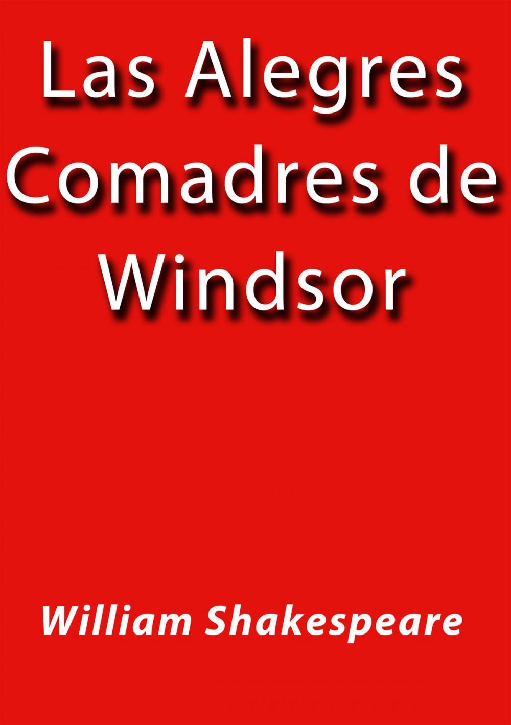 Big bigCover of Las alegres comadres de Windsor