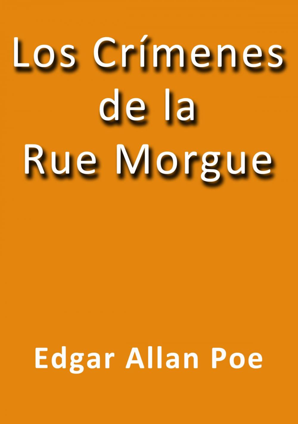 Big bigCover of Los crímenes de la Rue Morgue