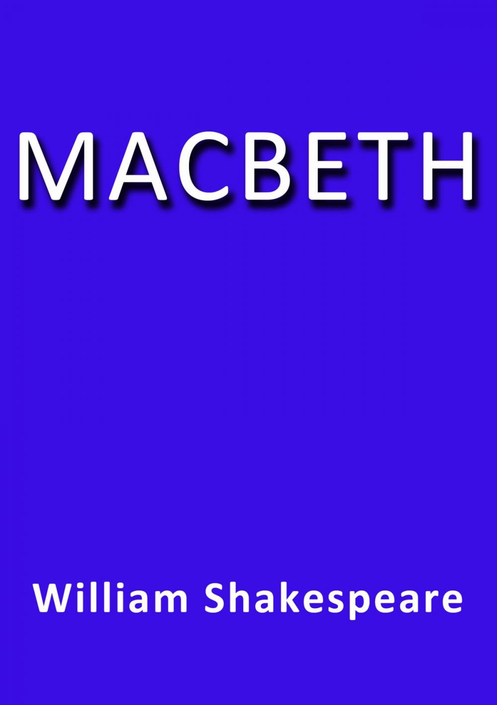 Big bigCover of Macbeth