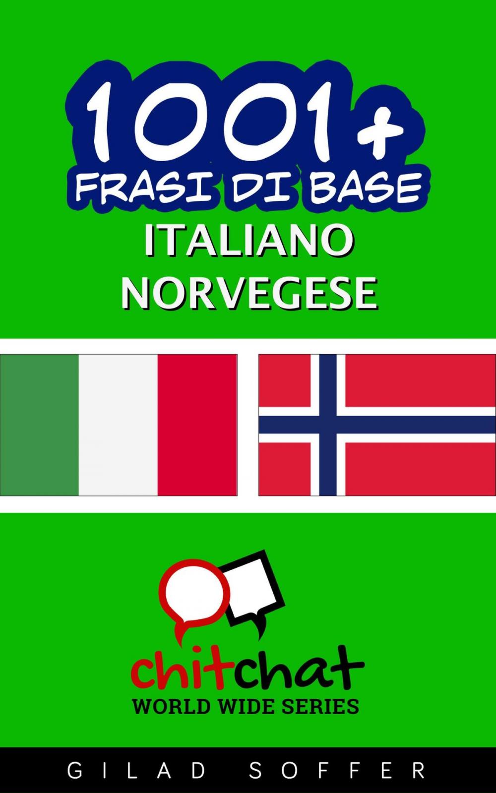 Big bigCover of 1001+ Frasi di Base Italiano - Norwegian