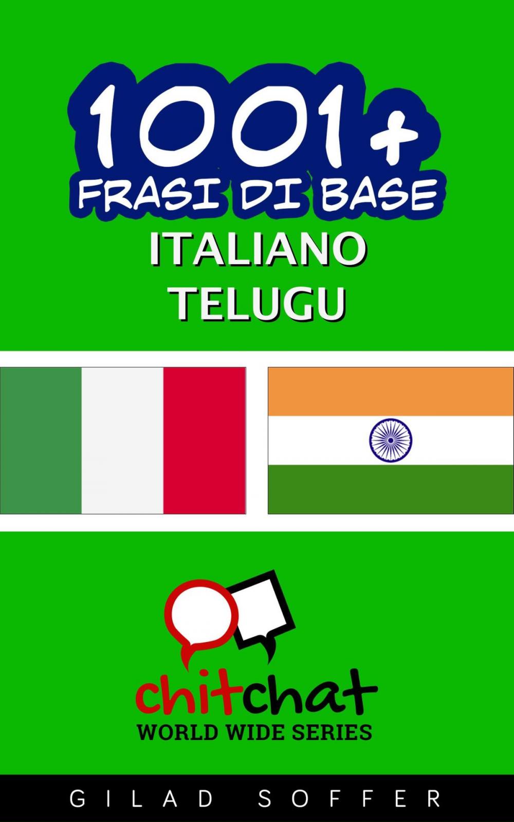 Big bigCover of 1001+ Frasi di Base Italiano - Telugu