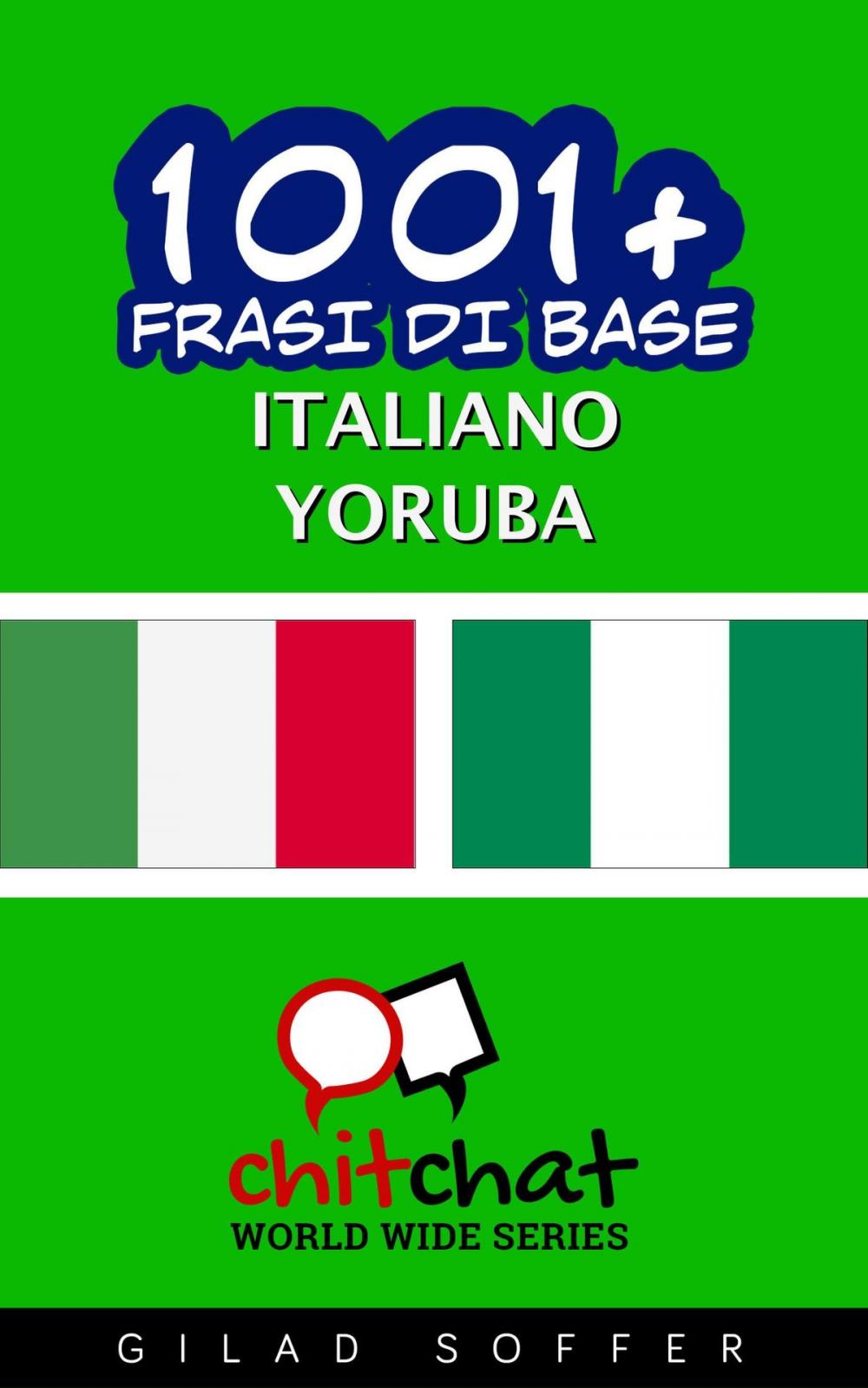 Big bigCover of 1001+ Frasi di Base Italiano - Yoruba