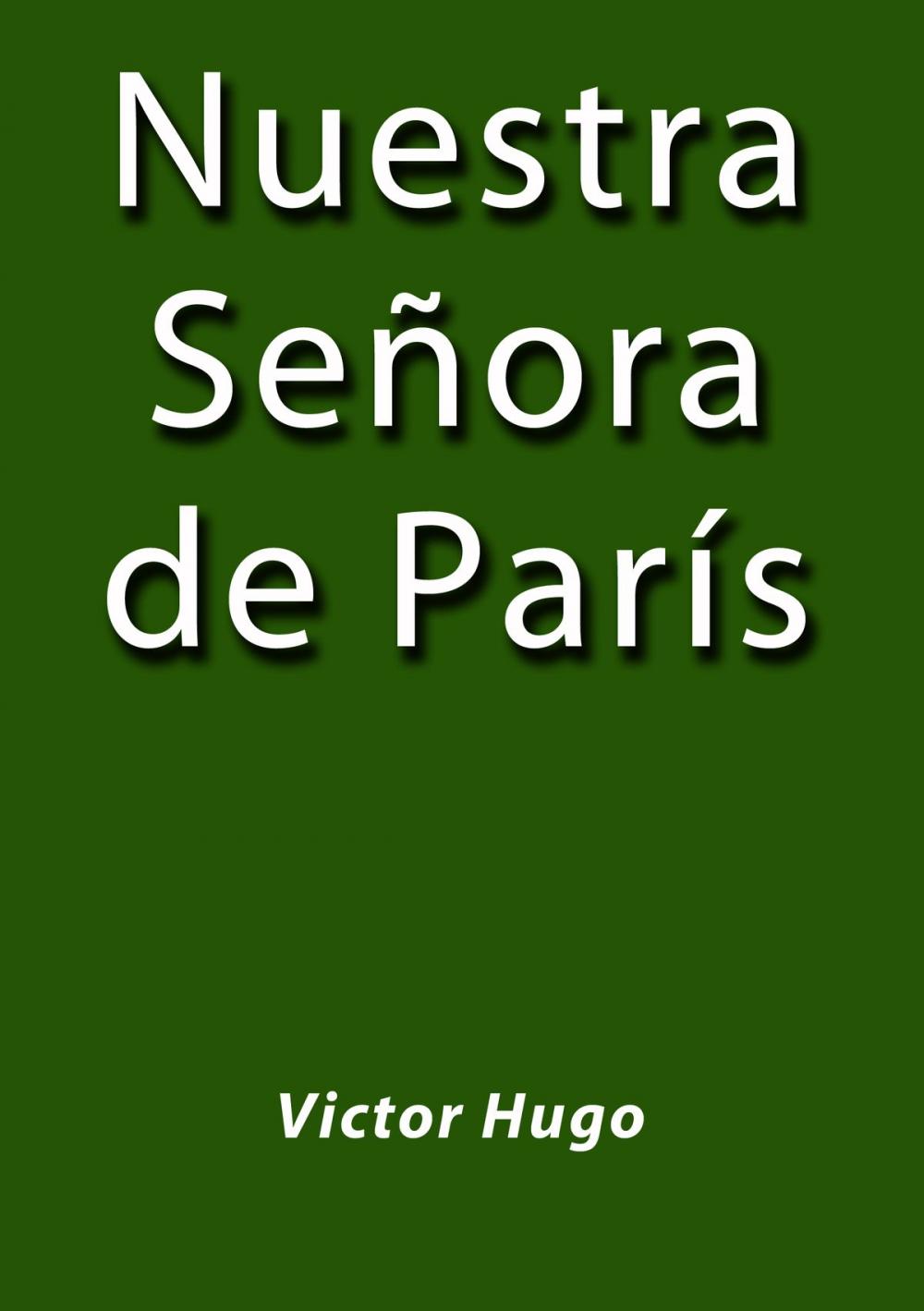 Big bigCover of Nuestra señora de París