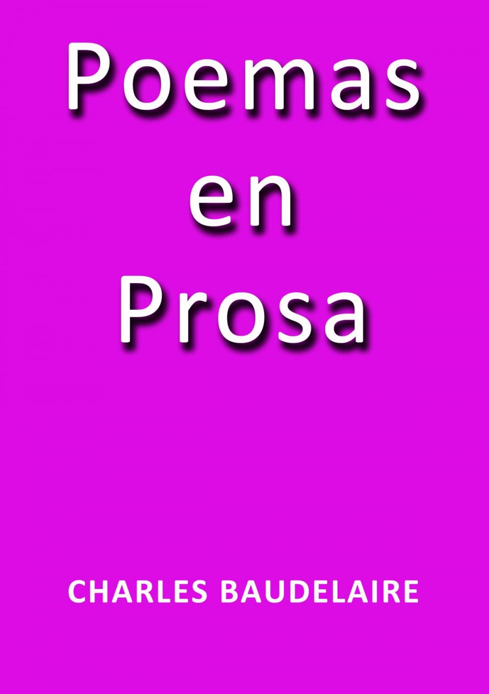 Big bigCover of Poemas en prosa