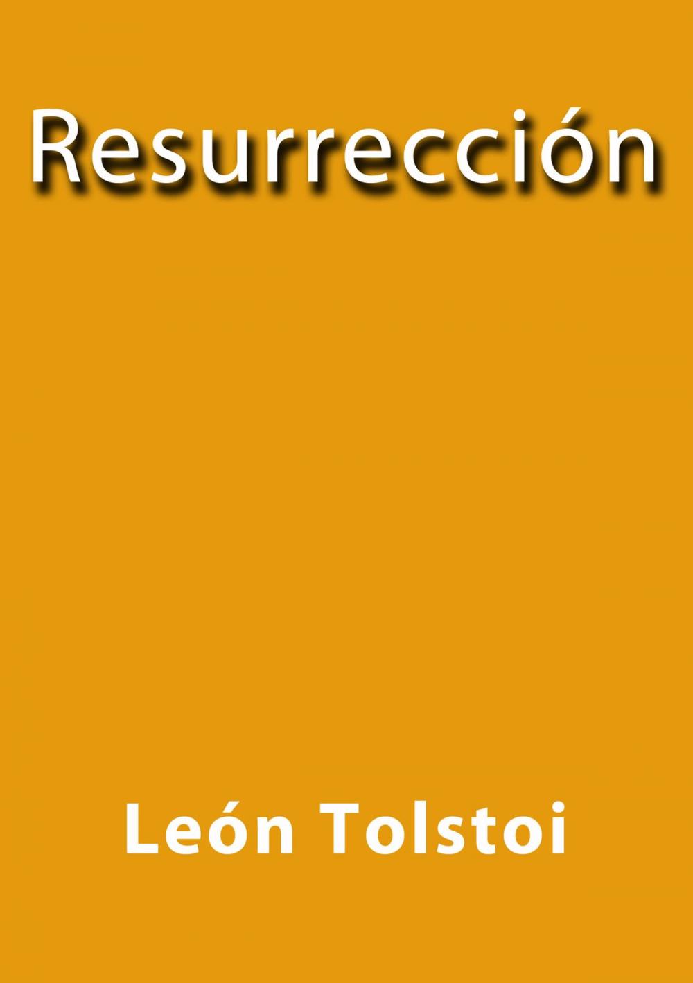 Big bigCover of Resurrección