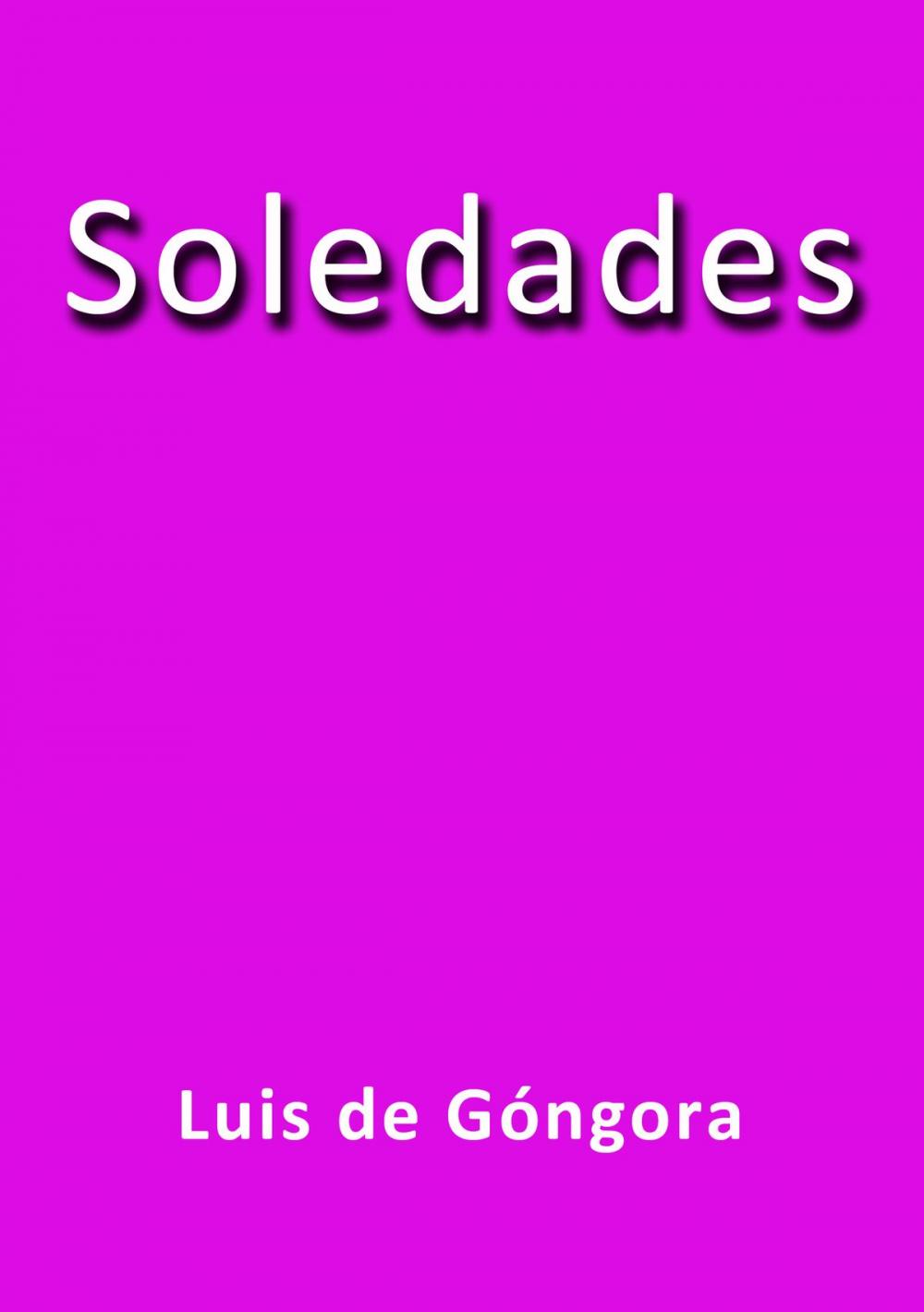 Big bigCover of Soledades