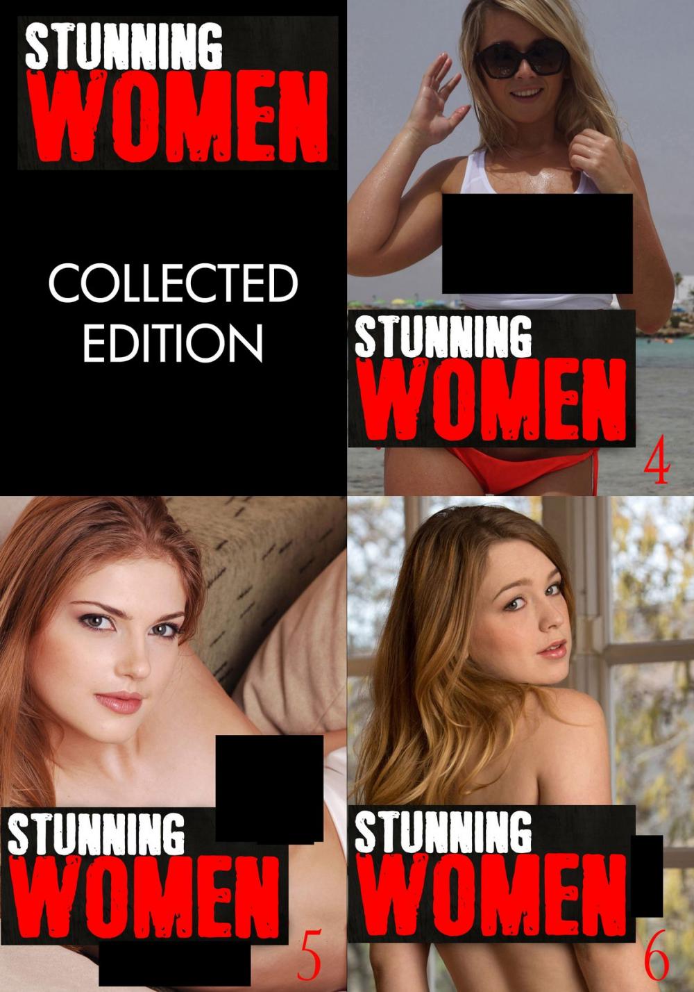 Big bigCover of Stunning Women - A sexy photo book Volumes 4, 5 and 6