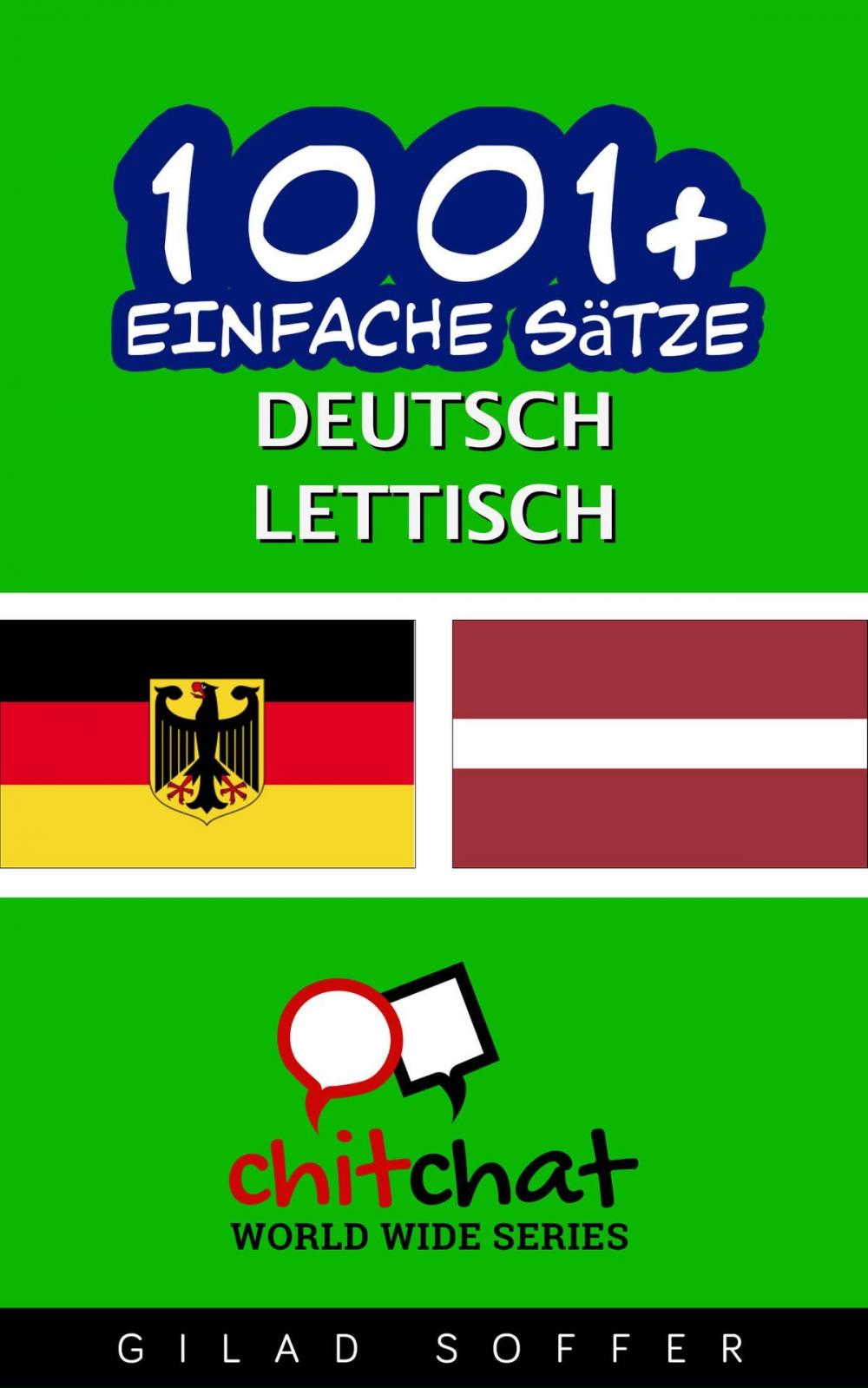 Big bigCover of 1001+ Einfache Sätze Deutsch - Lettisch