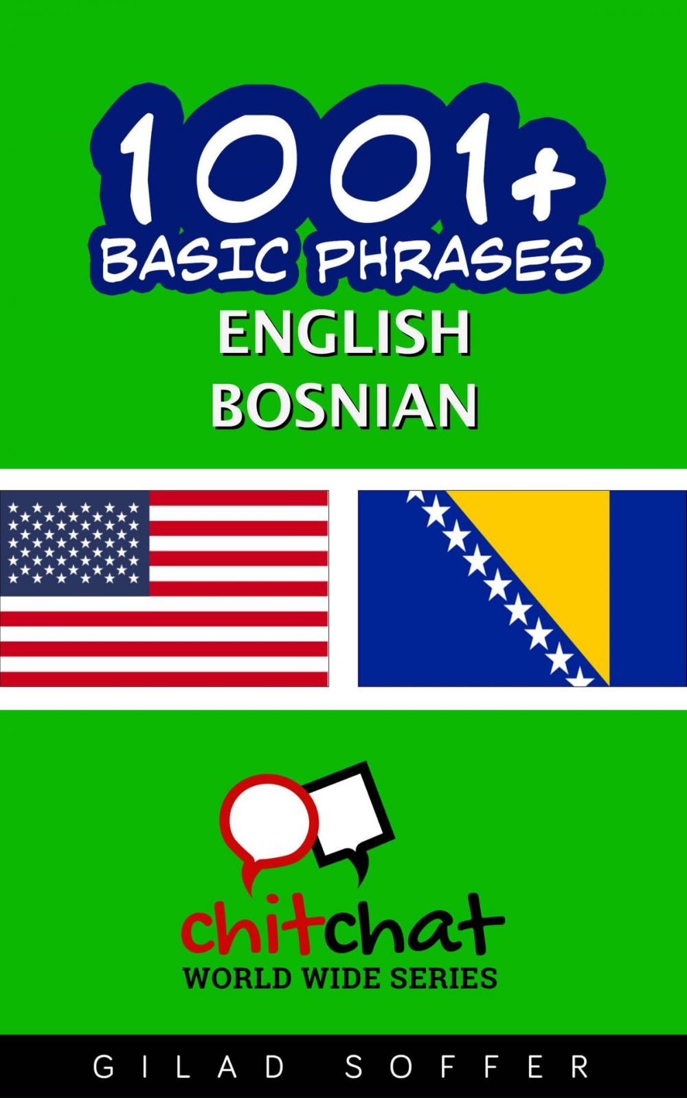 Big bigCover of 1001+ Basic Phrases English - Bosnian