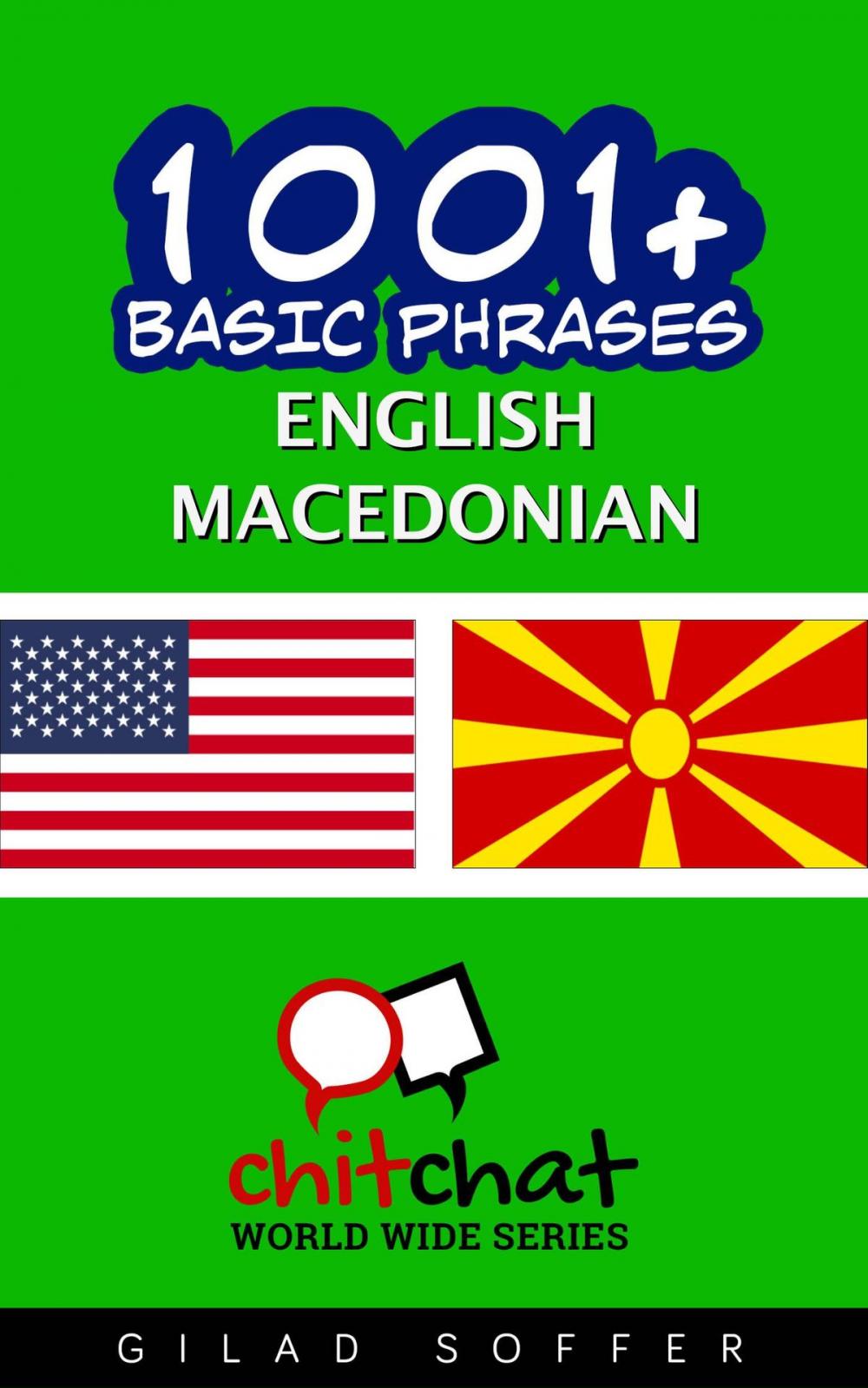 Big bigCover of 1001+ Basic Phrases English - Macedonian