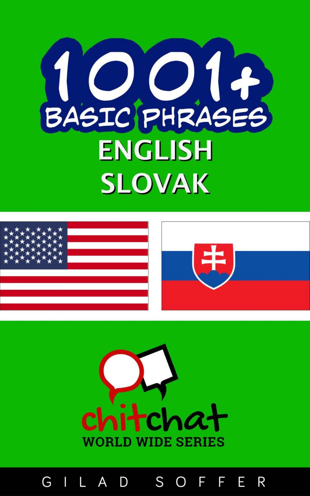 Big bigCover of 1001+ Basic Phrases English - Slovak