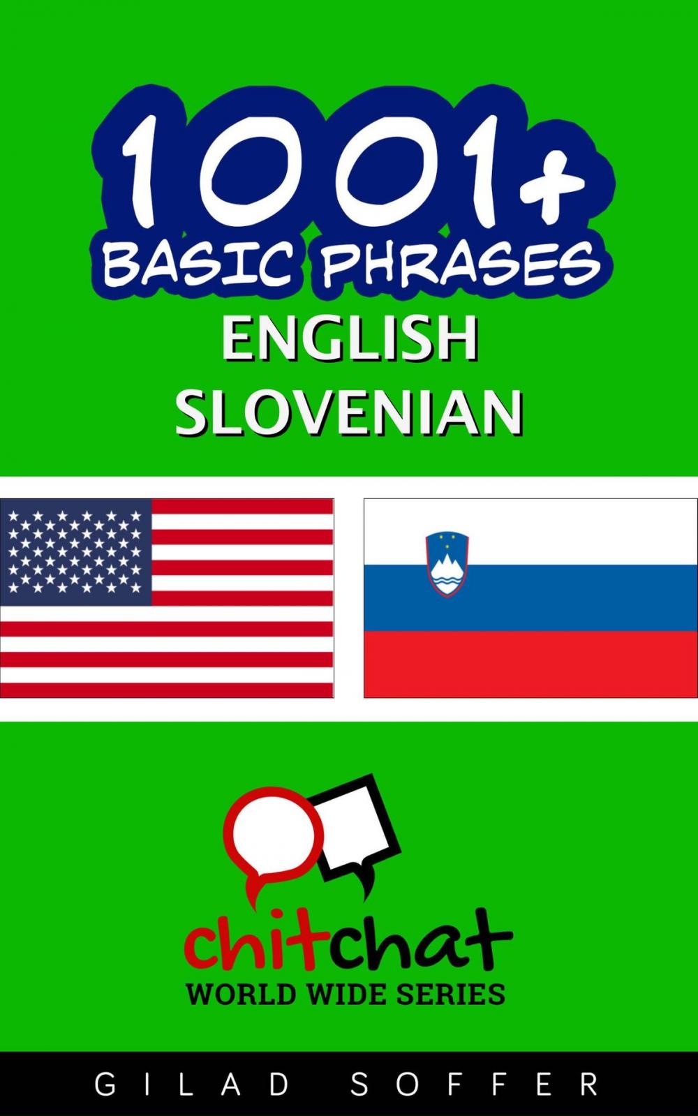 Big bigCover of 1001+ Basic Phrases English - Slovenian