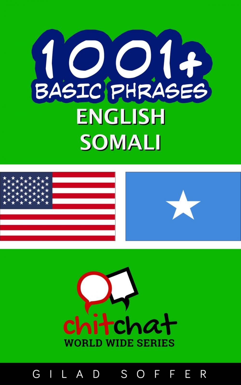 Big bigCover of 1001+ Basic Phrases English - Somali