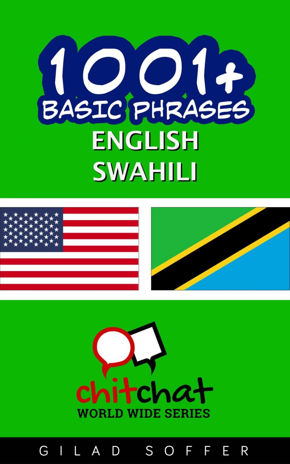 Big bigCover of 1001+ Basic Phrases English - Swahili