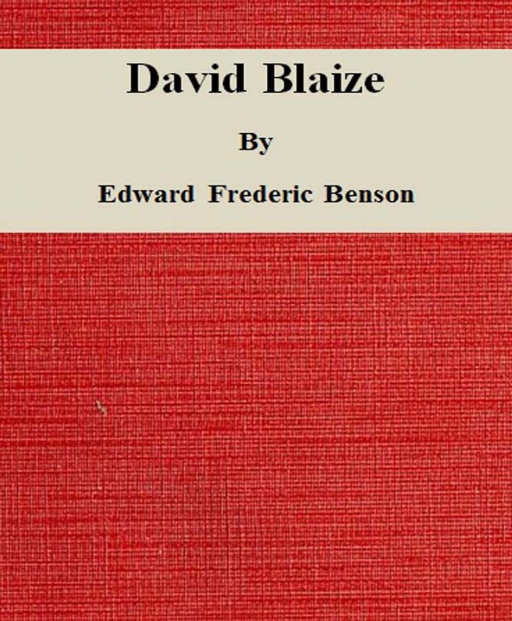 Big bigCover of David Blaize