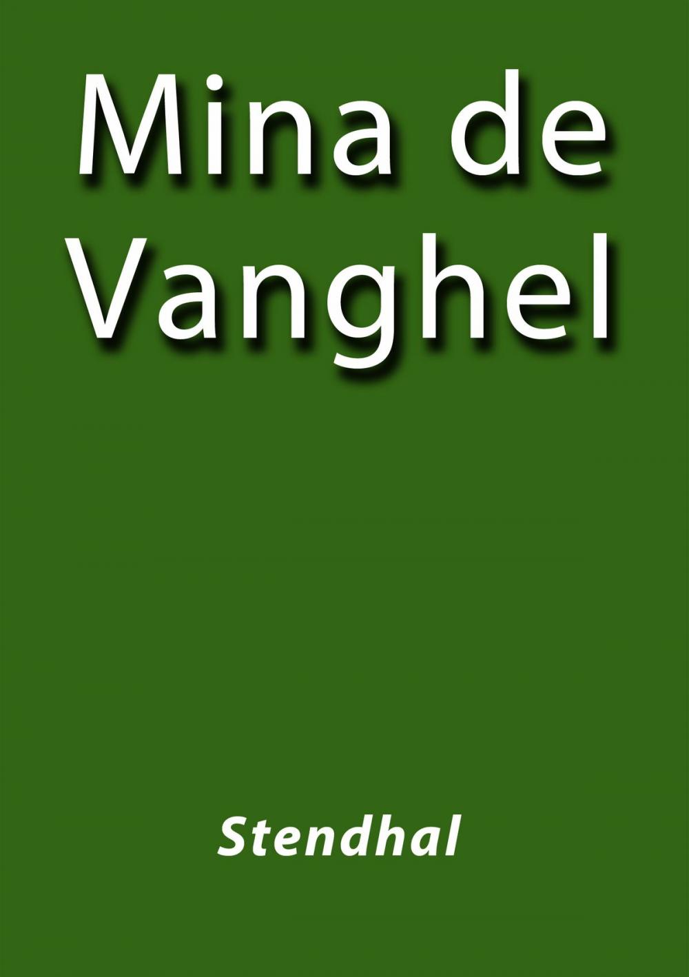 Big bigCover of Mina de Vanghel